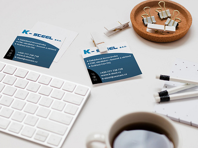 Foundry business card design