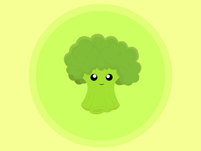 Broccoli Broccoli cartoon food health illustration vector