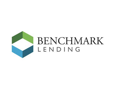 Benchmark Lending Financial Logo branding graphicdesign logo logodesign