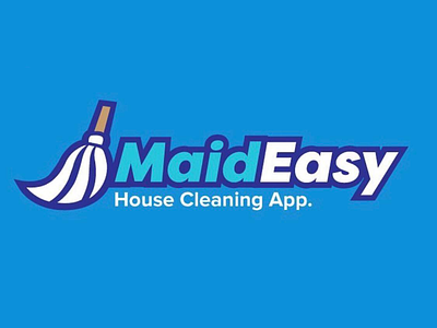 Maid Easy - House Cleaning App Logo app brandidentity branding graphicdesign logo logodesign