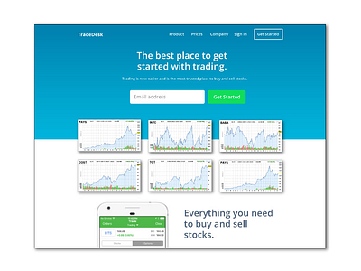 TradeDesk Website