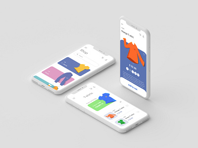 App design mockup