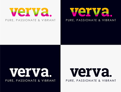 Logo Unit "Verva" Premium Lingeries Brand art branding design icon illustrator logo minimal typography web website
