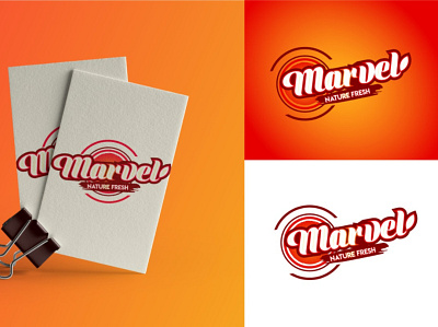 Logo Design for "Marvel Candy" art branding design icon illustration logo typography vector