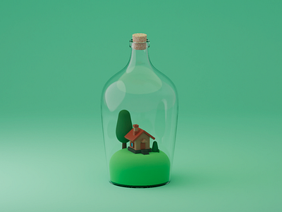 House in the bottle