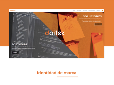Daitek - Web Design app design ui ux web design