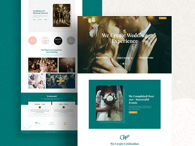 Wedie – Wedding Planner Website Template