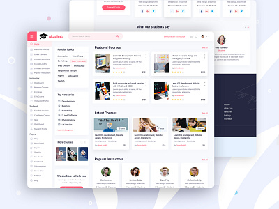 Akadimia – Online Courses Marketplace Template