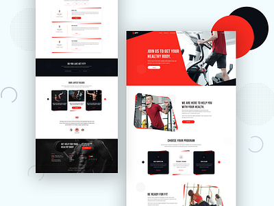 APT - Gym/Fitness Template business classes crossfit fitness fitness center gym health kickboxing membership pilates spa sport template training website weightlifting workout yoga