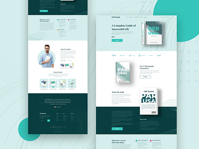 Perusal - Book Landing Page Template app app store book author book publisher book store books digital books digital products e book e book store ebooks library online book shop online book store online books startups template website
