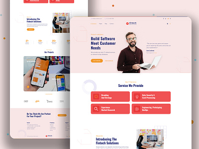 Fintech Solutions V2- IT Services & Solutions Website Template