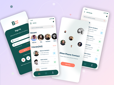 BondBook- Contact book App