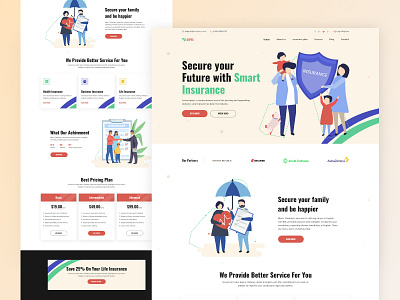 Aspec- Insurance Company Landing Page