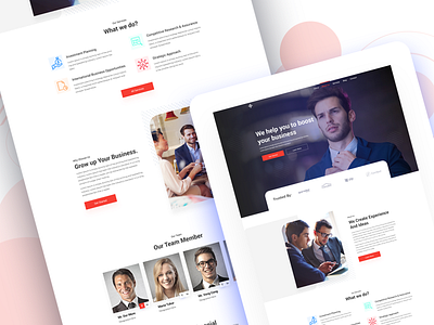 Creative Agency PSD Template business creative creative agency professional professional resume startups template theme website