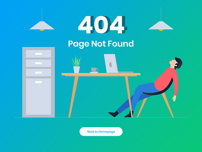 404 Error Page Template 404 design error page flat illustration template website
