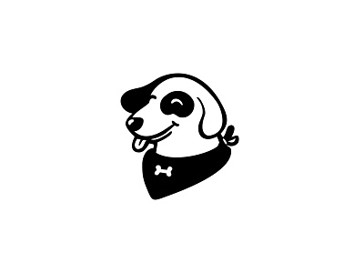 Dog Mascot Logo (for Sale) branding cartoon cartoon logo design dog dog illustration for sale graphic design illustration illustration logo logo logo design logofolio mascot mascot logo minimal logo