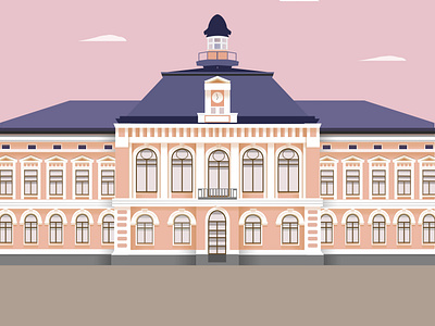 Vector Building Illustration