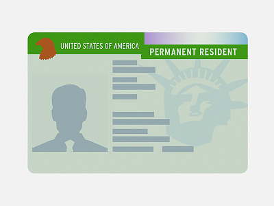 Green Card - test animation motiondesign