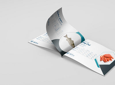 Fish's Brochure brochure brochure design brochure layout brochure mockup design in design