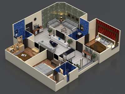 3d Floor Plan 3d floor plan architecture interior design rendering visualization