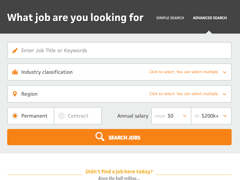 Search form
