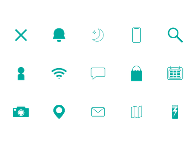 Icon System app branding design icon illustration ui ux vector web website