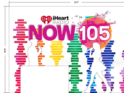 iHeart Event Backdrop