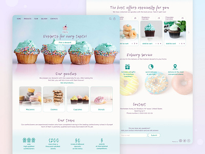 Bakery House - Landing Page