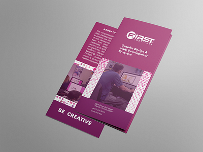 FIRST Institute Brochure Design