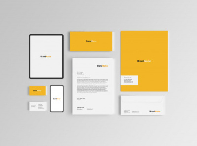 brand identity mockup