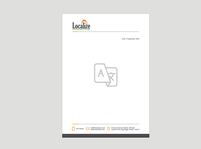 letterhead abstract design artwork illustration letterhead letterhead design letterhead template vector illustration