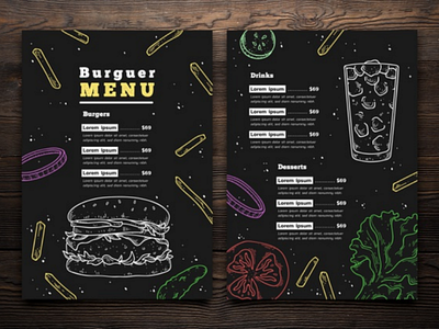 Menu menu menu design menu template