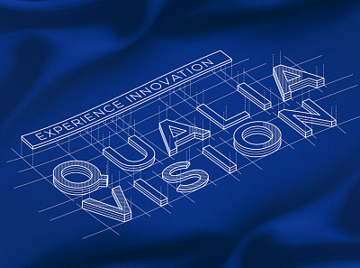 New Qualia Vision wallpapers ready! branding design illustration logo technical web