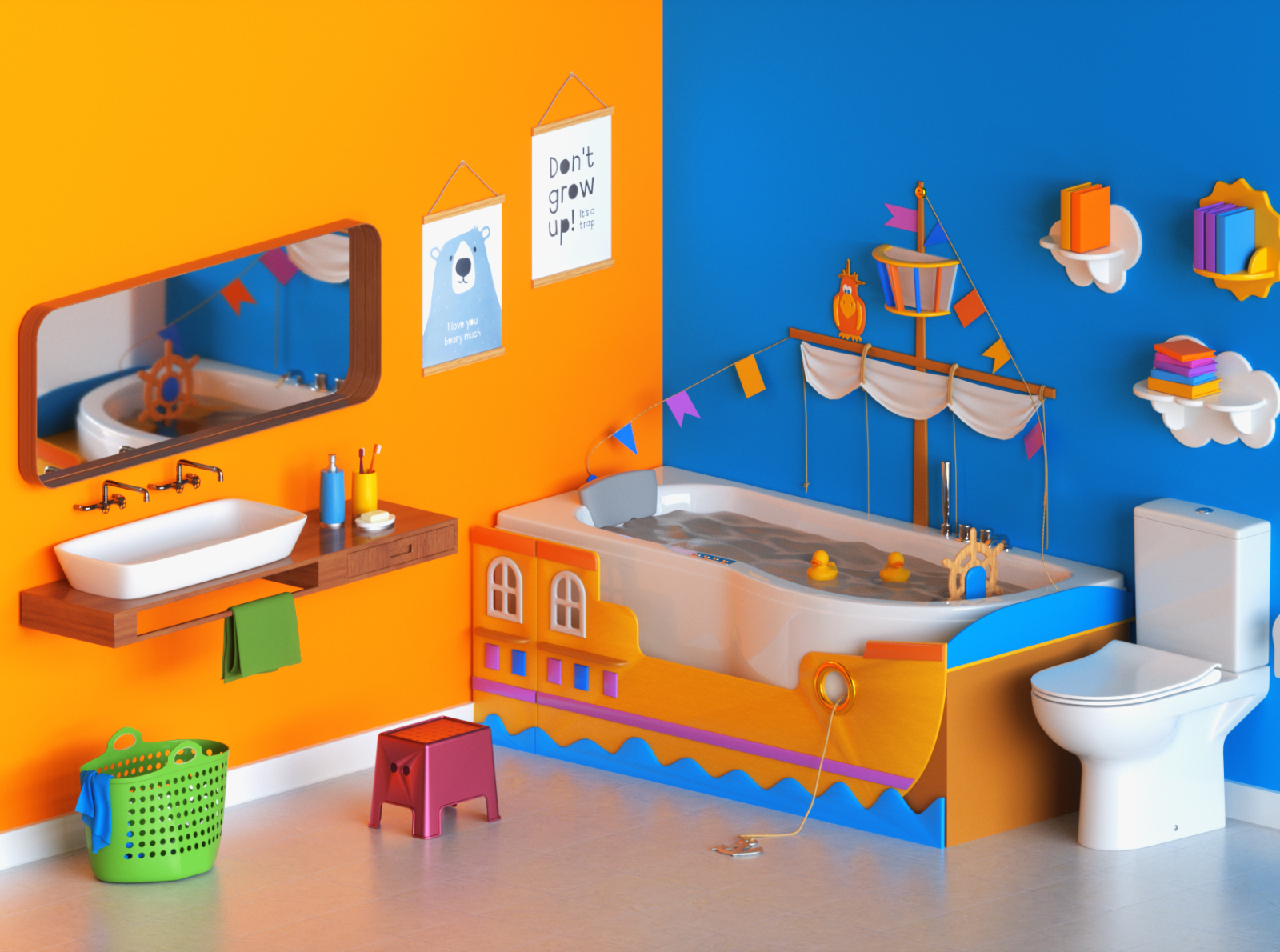 Interactive Bathroom Concept by Geovanni Xol on Dribbble