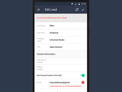 Edit View For Material Design edit experience material design