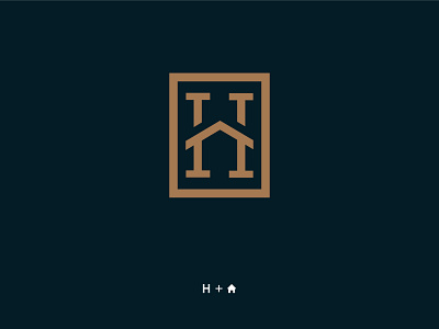 H logotype brand brand identity h letter hlogo house inmobiliaria logo logodesign monogram real state