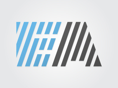 Type logo abbreviation blue concept gradient grey identity it logo technical type typeface