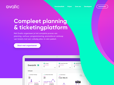 Ovatic homepage