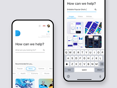 Search Engine Design - Mobile app clean dribbble ios kudret projectmind search search engine search results shots ui ux