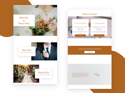 Template 1  - Invitation Web View