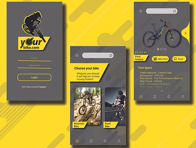 Bike Shop 2d abstract app art colors design designs icon illustration illustrator interaction photoshop pictures ui ux vector