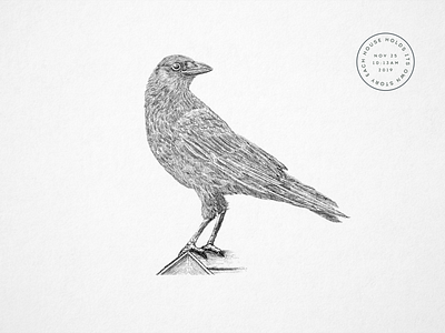 House Story black crow illustration