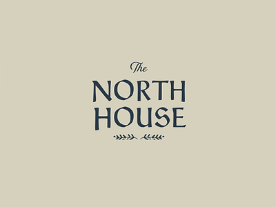North House Logo boutique branding brand identity calligraphy design elegant graphic design identity illustration logo logo design luxury membership club premium branding refined typography