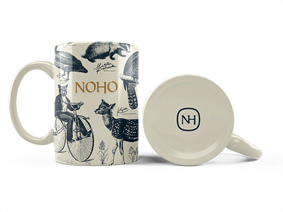 North House Mugs boutique boutique branding brand identity branding club coffee coffee mugs graphic design identity illustration luxury merchandise design mugs mugshot north northern refined small small business speakeasy