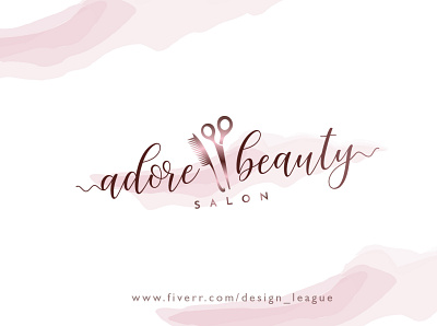 Adore Beauty adorable beauty logo beauty salon branding design elegant design elegant font fresh colors fresh design logo logodesign salon logo script font script lettering signature signature font signature logo trendingconcept trendy typography