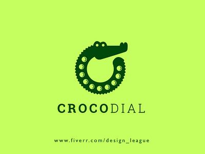 Premade Crocodile Logo Design - Branding by LogoFolder