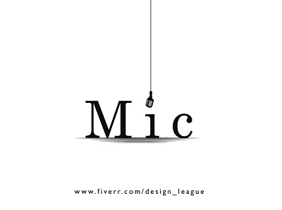 Mic Logo artwork branding clean creative design design flat flat design flat design flatdesign fresh design icon logo logodesign mic logo minimal minimalism minimalist minimalist logo minimalistic trendy