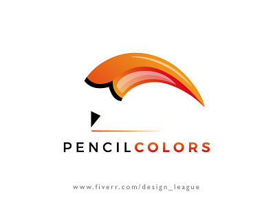 PencilColors Logo artwork branding brush clean color logo colors creative design design fresh design icon logo logodesign modern modern design modern logo pencil pencil art pencil logo trendy