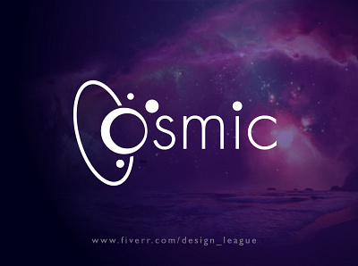 Cosmic Logo artwork best logo branding clean concept art conceptual logo cosmic cosmic logo creative design design fresh design line art line icon logo minimalist space space logo trending trendy