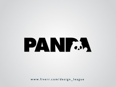 Creative Panda Logo Design art artist artwork bear behance branding creative creativity design designer dribble flat hidden logo logodesign minimalism minimalist modern panda logo trend